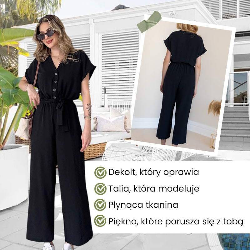 🌸Mono sencillo de mujer con escote redondo-ES
