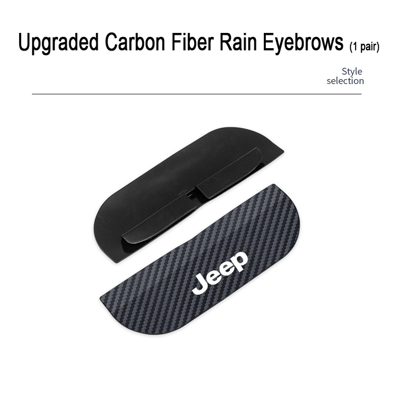 Oferta especial ✨50% de descuento ✨Cejas de lluvia de fibra de carbono✨2 piezas ✨-ES