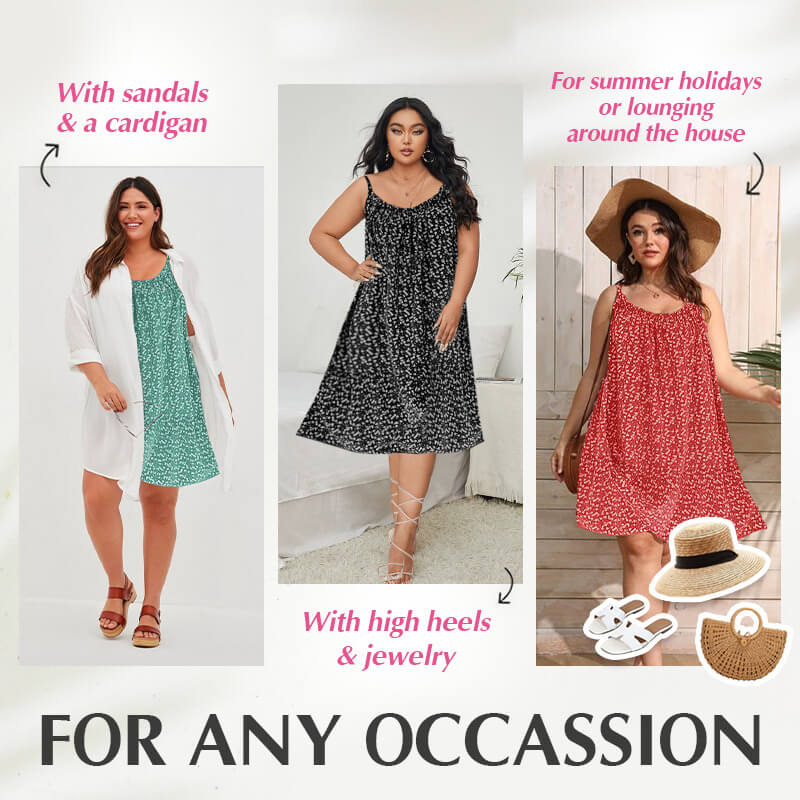 🏝️Vestido con chalecos florales🌸-ES