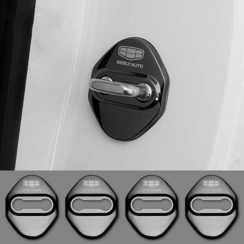 Oferta especial ✨50% de descuento ✨Cubierta protectora anticorrosión de acero inoxidable para cerradura de puerta de coche 🔥4 piezas 🔥-ES