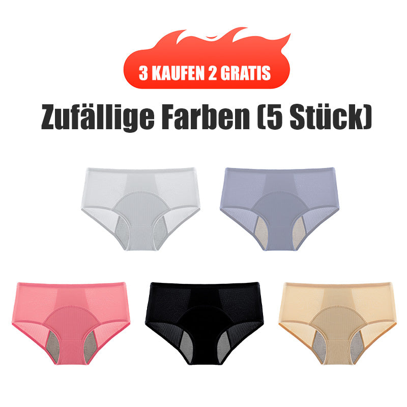 (L-8XL)🌸Osta 2, saa 1 tasuta🔥Naiste kõrge vöökohaga lekkekindel aluspesu👙-EE