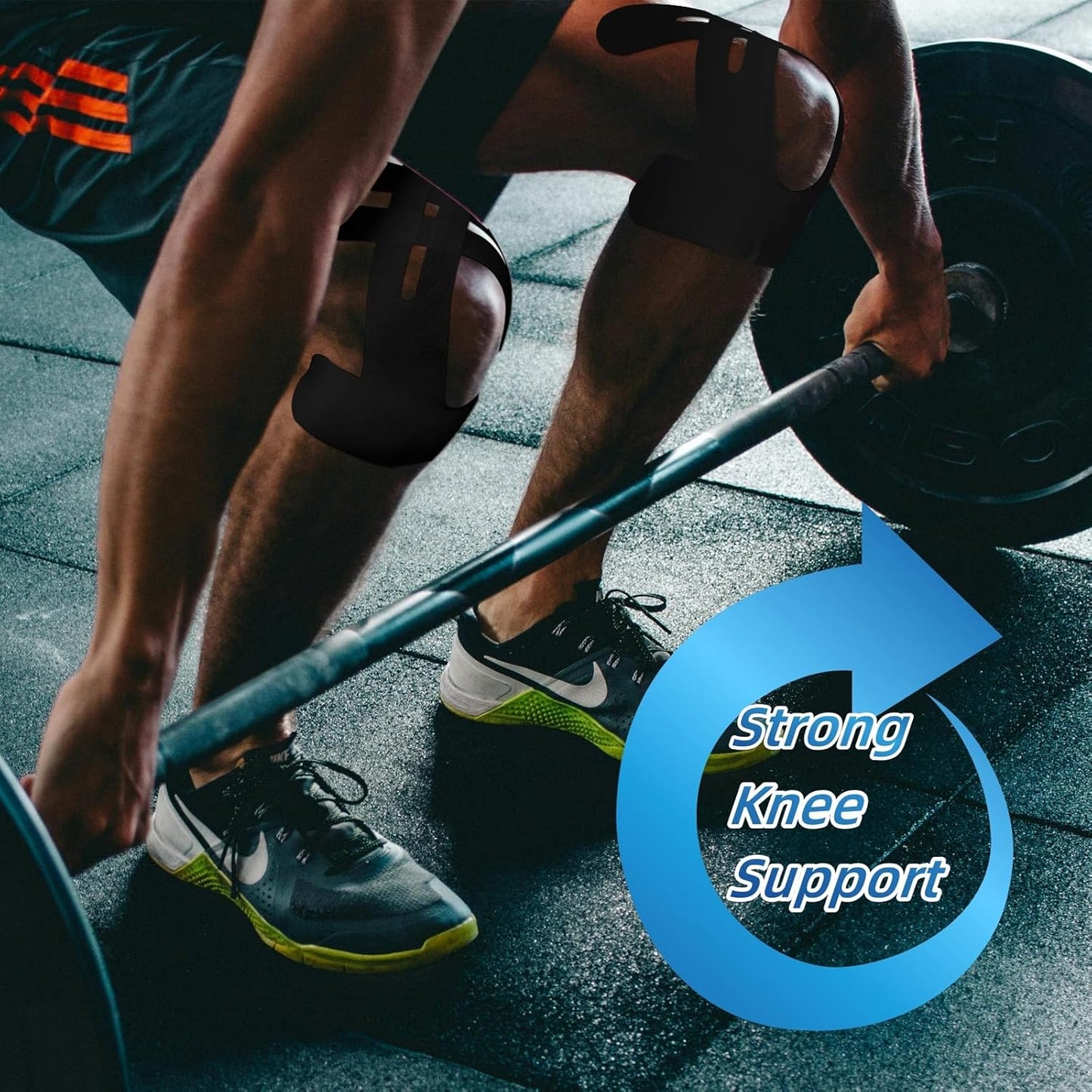 🎁50% de descuento en cinta kinesiológica precortada para rodilla-ES