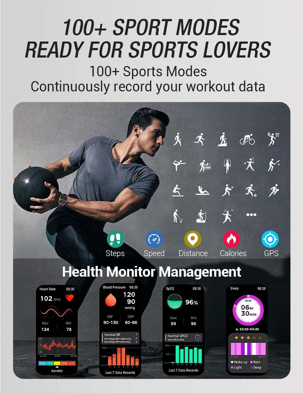 ⏰ Riboto laiko pasiūlymas!⌚ GT8 Sports Smart Watch