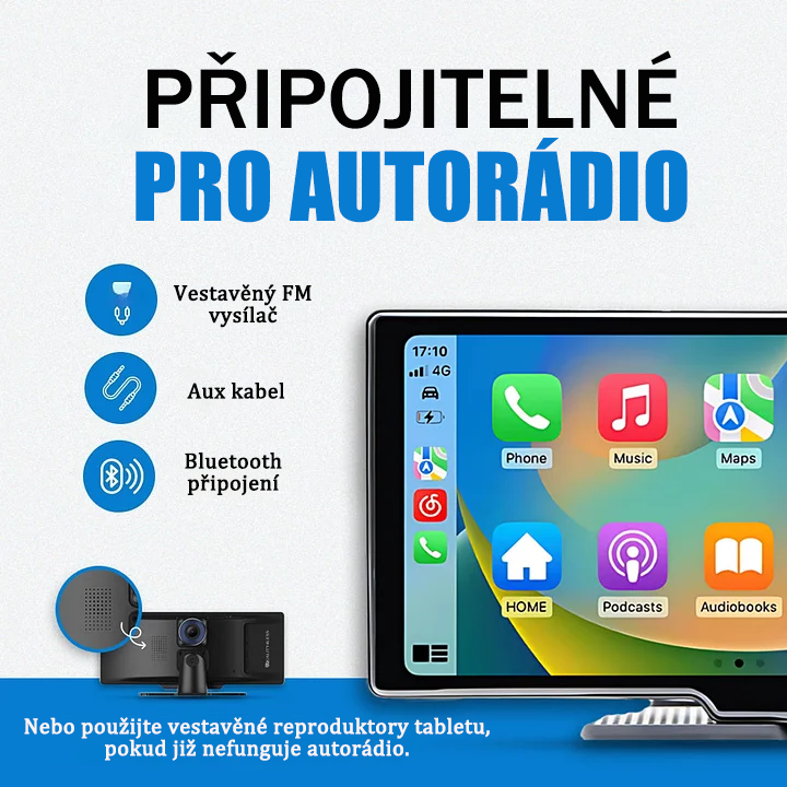 Auto tabliet počítač inteligentný audio a video systém (Pre MaxTM model 2025).-SK