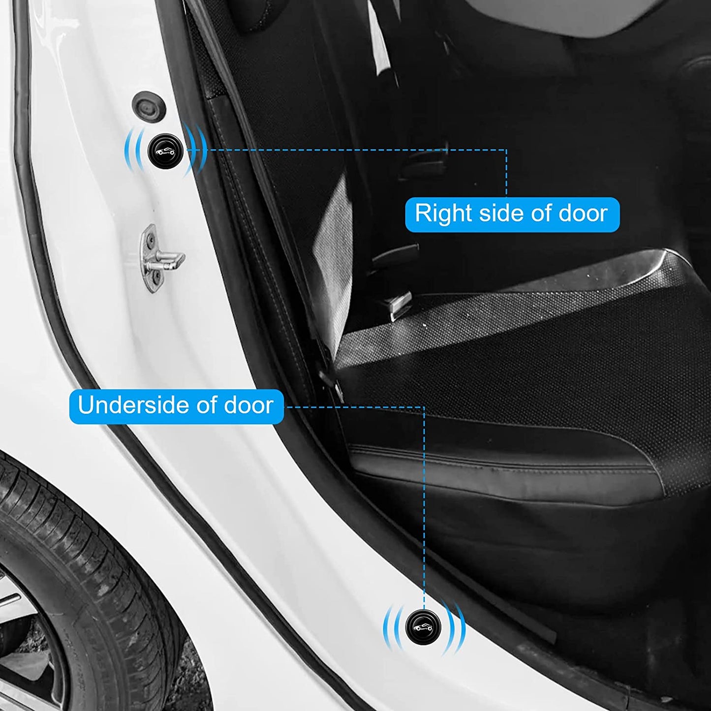 Cojín para puerta de coche de doble vía con alta elasticidad ✨20 uds.✨-ES