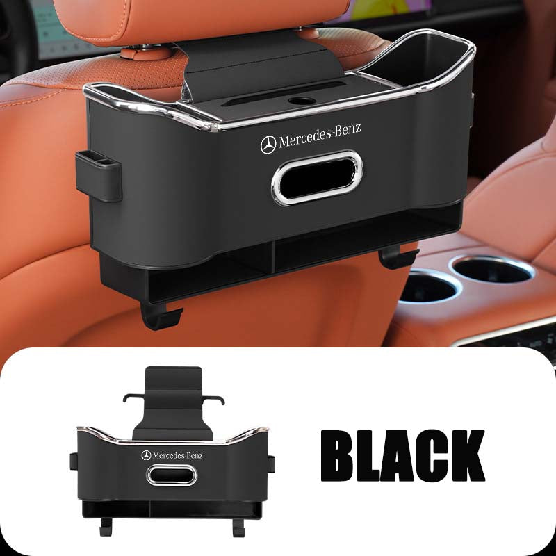 Compartimento de almacenamiento multifuncional para el respaldo del asiento del automóvil.-ES