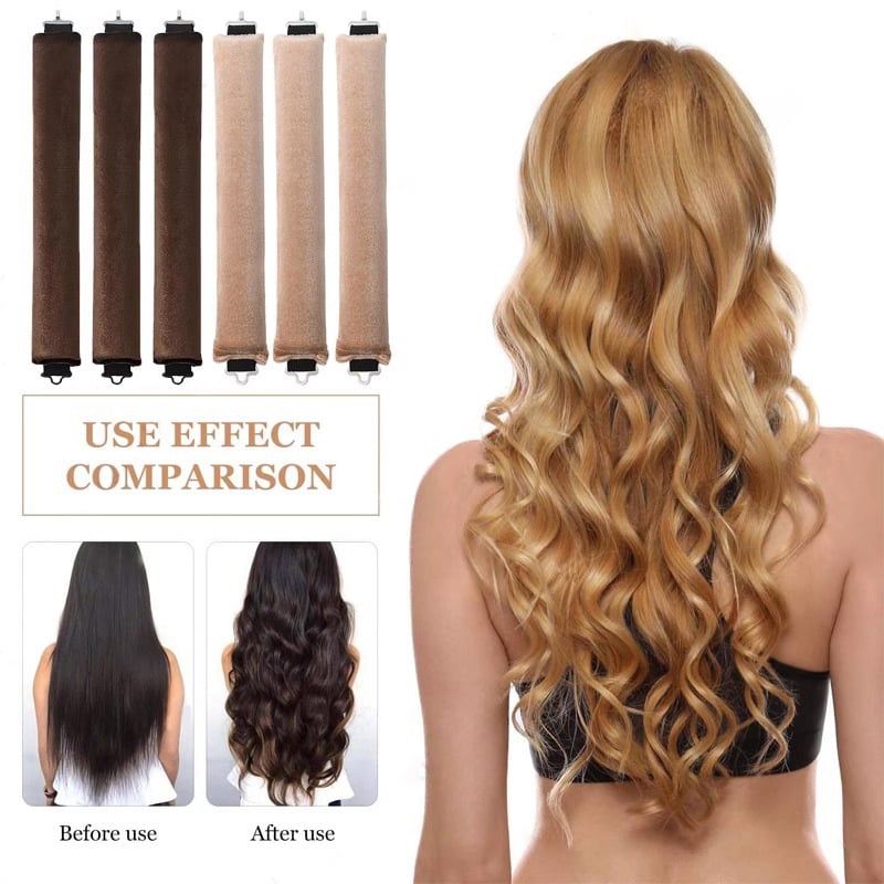 Īpašais piedāvājums -49% ATLAIDE🔥Satin Heatless lokšķēres komplekts-LV