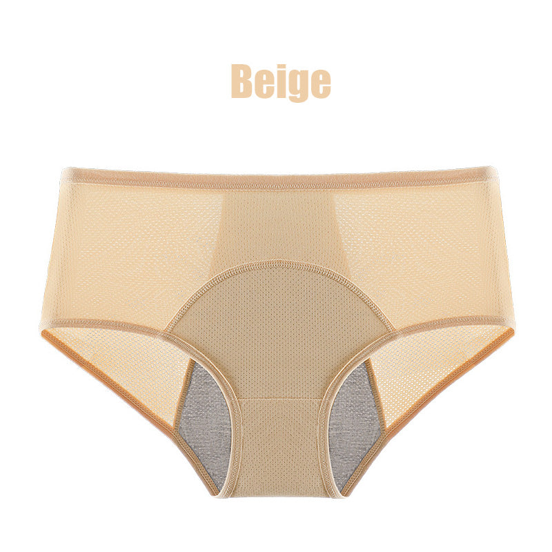 (L-8XL)🌸Osta 2, saa 1 tasuta🔥Naiste kõrge vöökohaga lekkekindel aluspesu👙-EE