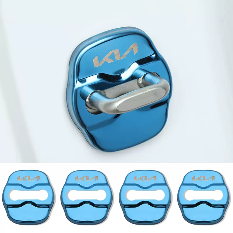 Oferta especial ✨50% de descuento ✨Cubierta protectora anticorrosión de acero inoxidable para cerradura de puerta de coche 🔥4 piezas 🔥-ES