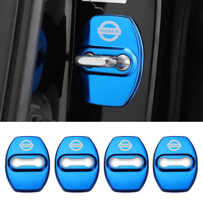 Oferta especial ✨50% de descuento ✨Cubierta protectora anticorrosión de acero inoxidable para cerradura de puerta de coche 🔥4 piezas 🔥-ES