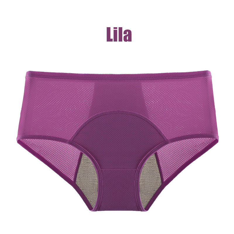 (L-8XL)🌸Osta 2, saa 1 tasuta🔥Naiste kõrge vöökohaga lekkekindel aluspesu👙-EE