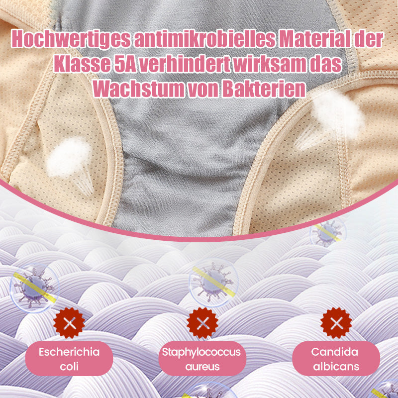 (L-8XL)🌸Osta 2, saa 1 tasuta🔥Naiste kõrge vöökohaga lekkekindel aluspesu👙-EE
