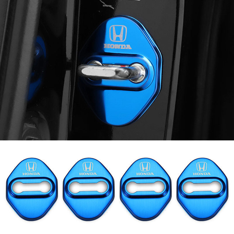 Oferta especial ✨50% de descuento ✨Cubierta protectora anticorrosión de acero inoxidable para cerradura de puerta de coche 🔥4 piezas 🔥-ES