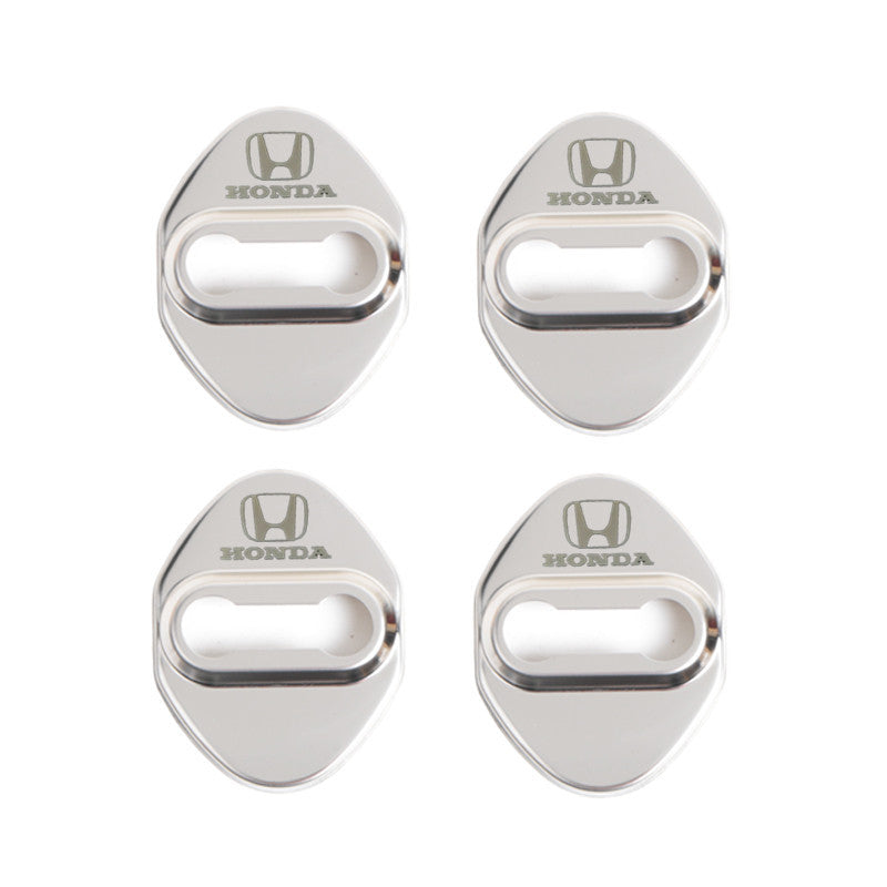 Oferta especial ✨50% de descuento ✨Cubierta protectora anticorrosión de acero inoxidable para cerradura de puerta de coche 🔥4 piezas 🔥-ES