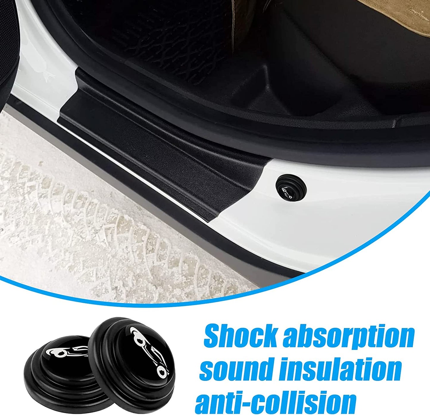 Cojín para puerta de coche de doble vía con alta elasticidad ✨20 uds.✨-ES