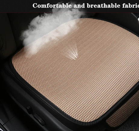🔥Ofertas de verano 🔥 Cojines de seda helada para asiento de coche 🚗-ES