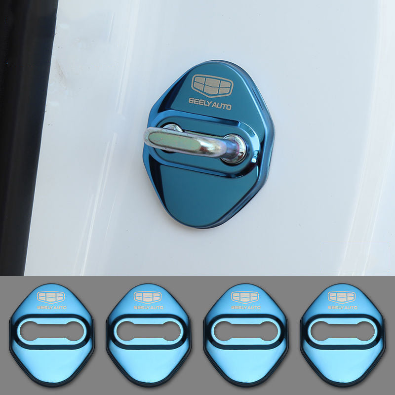 Oferta especial ✨50% de descuento ✨Cubierta protectora anticorrosión de acero inoxidable para cerradura de puerta de coche 🔥4 piezas 🔥-ES