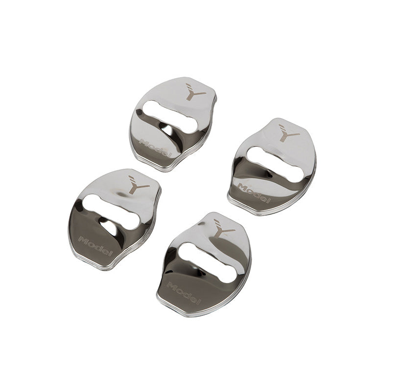 Oferta especial ✨50% de descuento ✨Cubierta protectora anticorrosión de acero inoxidable para cerradura de puerta de coche 🔥4 piezas 🔥-ES