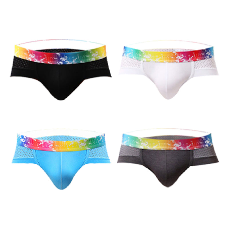 Ropa interior masculina sexy y transpirable con aros ⚡ (compra más, ahorra más)-ES