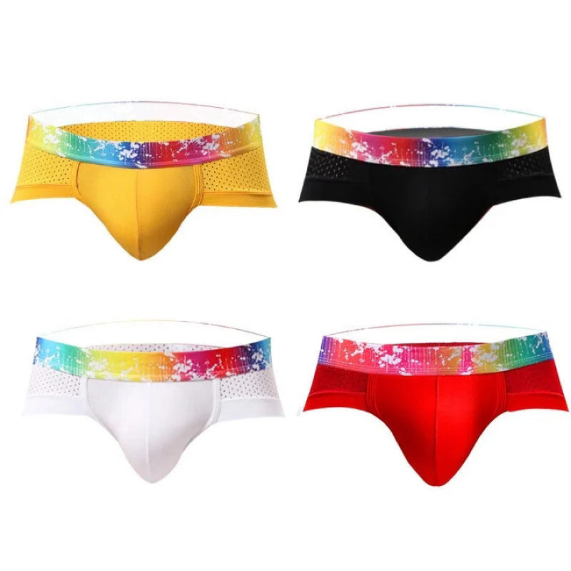 Ropa interior masculina sexy y transpirable con aros ⚡ (compra más, ahorra más)-ES