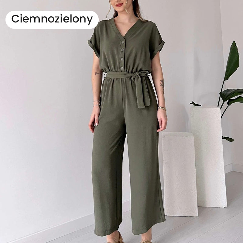 🌸Mono sencillo de mujer con escote redondo-ES