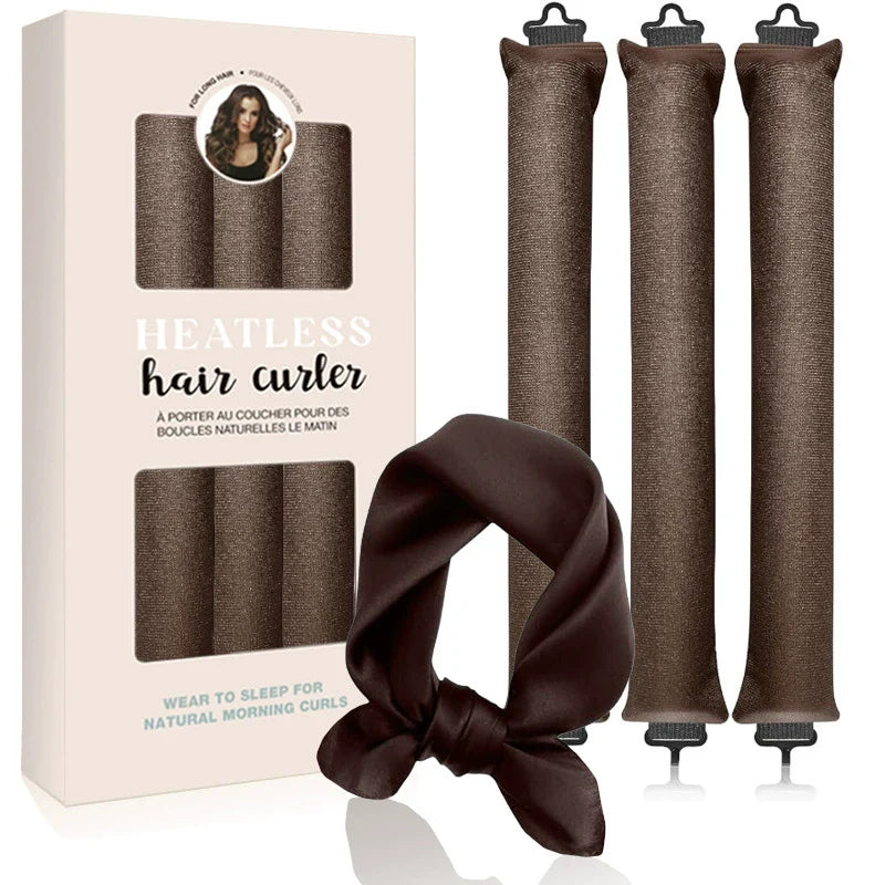 Īpašais piedāvājums -49% ATLAIDE🔥Satin Heatless lokšķēres komplekts-LV