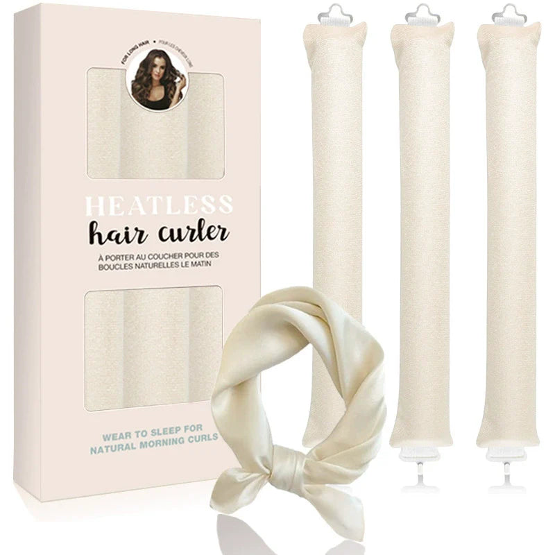Īpašais piedāvājums -49% ATLAIDE🔥Satin Heatless lokšķēres komplekts-LV