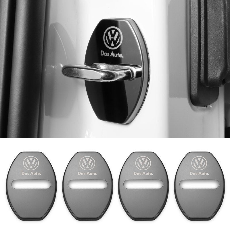 Oferta especial ✨50% de descuento ✨Cubierta protectora anticorrosión de acero inoxidable para cerradura de puerta de coche 🔥4 piezas 🔥-ES