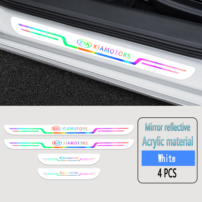 Tiras protectoras antiincrustantes para umbrales de puertas de coche 🎉 4 piezas🎉-ES