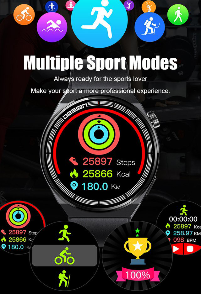 ⏰ Riboto laiko pasiūlymas!⌚ GT8 Sports Smart Watch