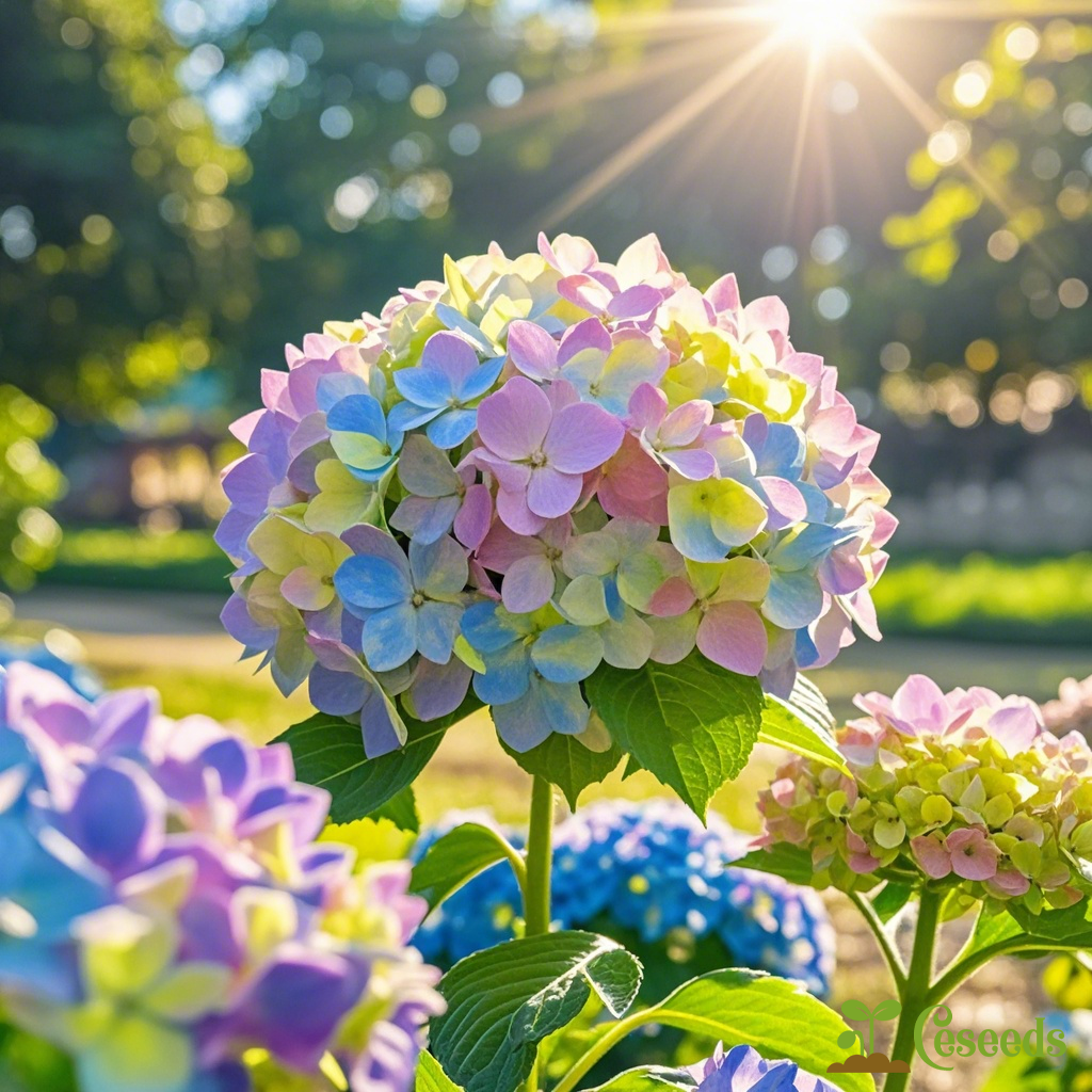 Semillas de hortensia de ensueño: un caleidoscopio de colores para tu jardín-ES