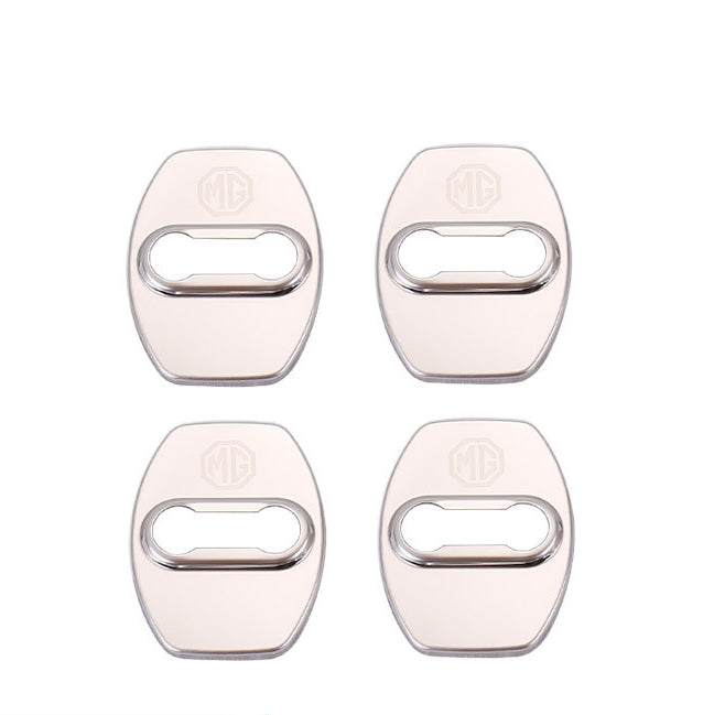 Oferta especial ✨50% de descuento ✨Cubierta protectora anticorrosión de acero inoxidable para cerradura de puerta de coche 🔥4 piezas 🔥-ES