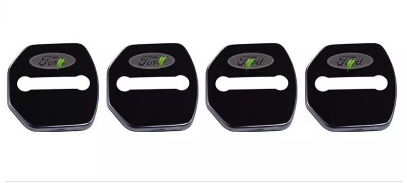 Oferta especial ✨50% de descuento ✨Cubierta protectora anticorrosión de acero inoxidable para cerradura de puerta de coche 🔥4 piezas 🔥-ES