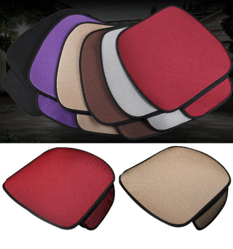 🔥Ofertas de verano 🔥 Cojines de seda helada para asiento de coche 🚗-ES