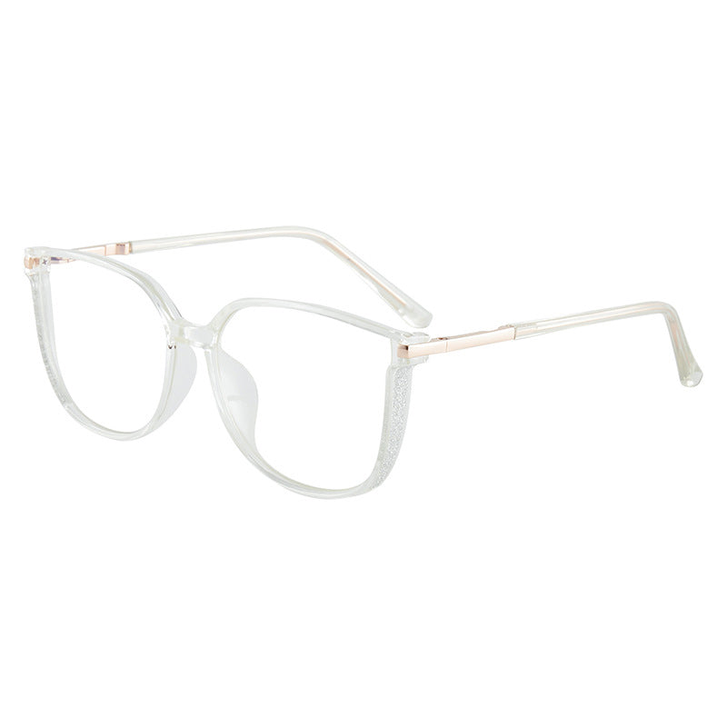 Gafas de moda para mujer con montura grande HD y anti-Blu-Ray-ES