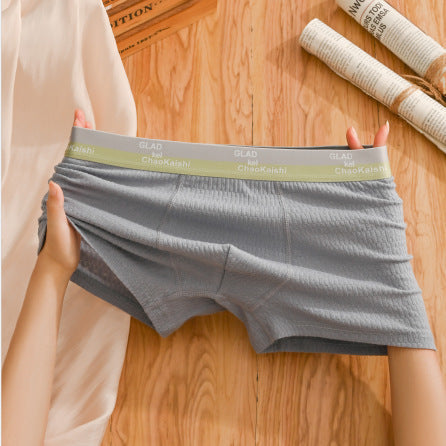 🔥Boxers de algodón para hombre, antibacterianos, transpirables, que absorben el sudor 💝-ES