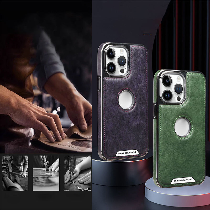 💢Funda para iPhone: cuero de lujo-ES