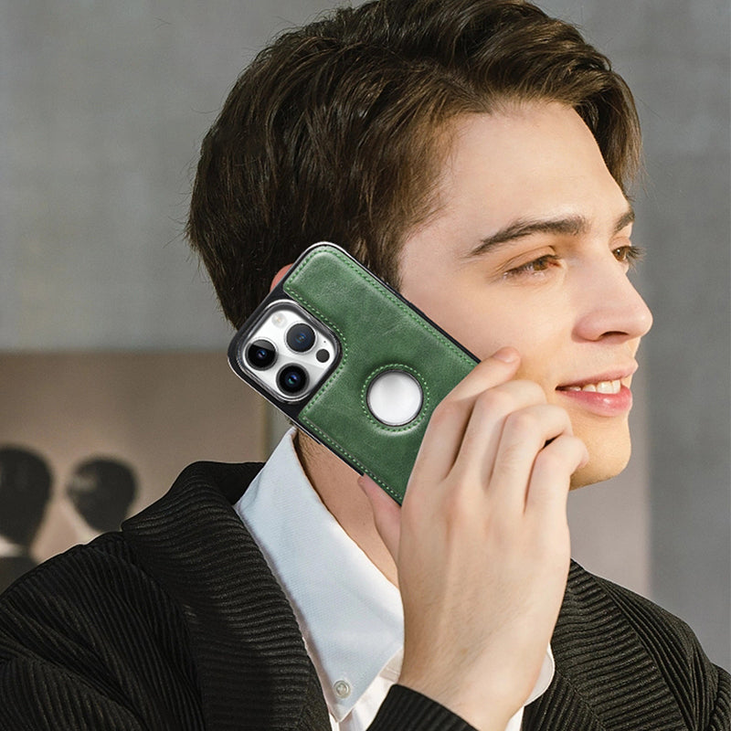 💢Funda para iPhone: cuero de lujo-ES