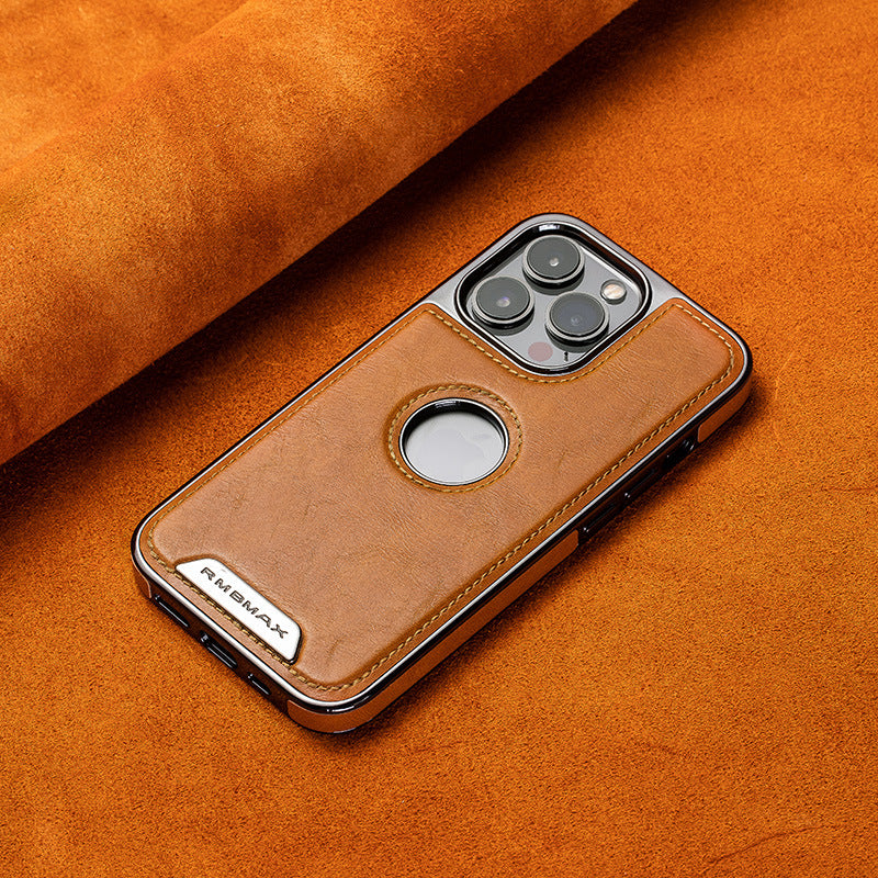 💢Funda para iPhone: cuero de lujo-ES