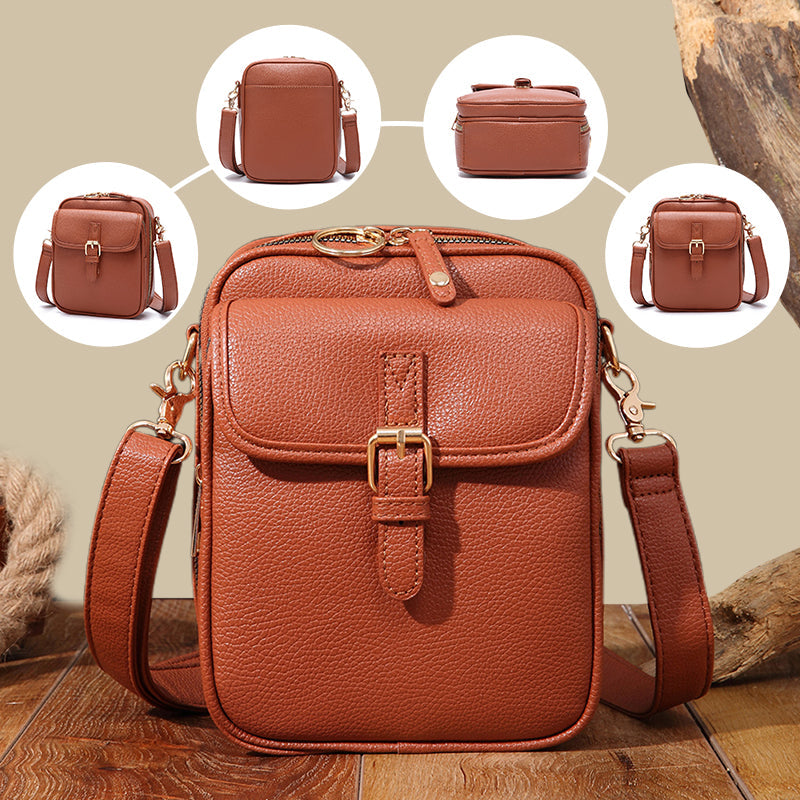 Bolso bandolera vintage de gran capacidad👜-ES