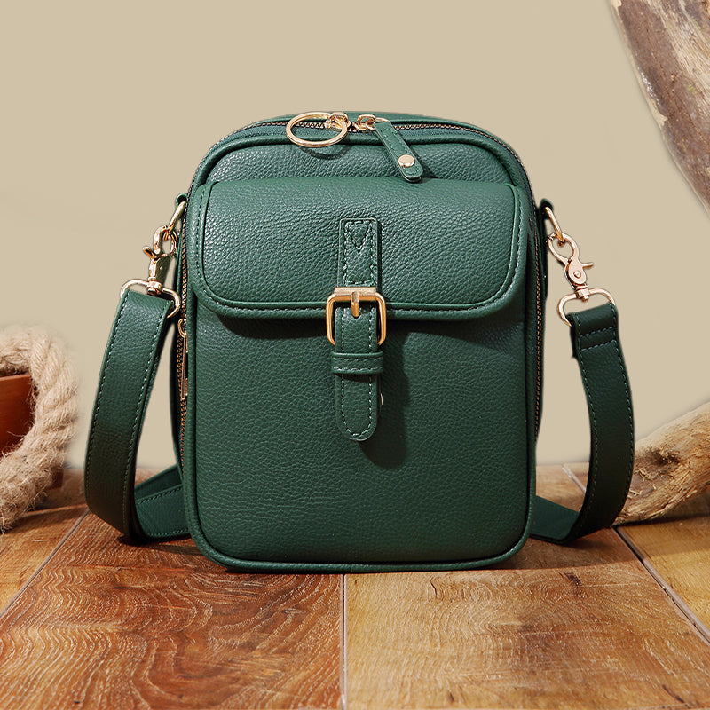Bolso bandolera vintage de gran capacidad👜-ES