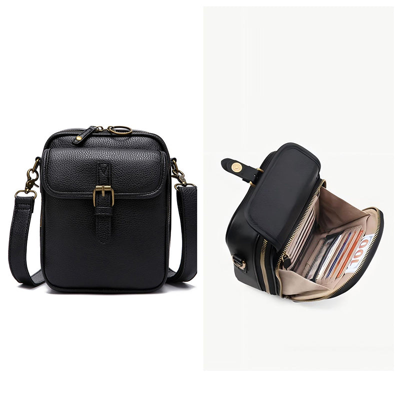 Bolso bandolera vintage de gran capacidad👜-ES