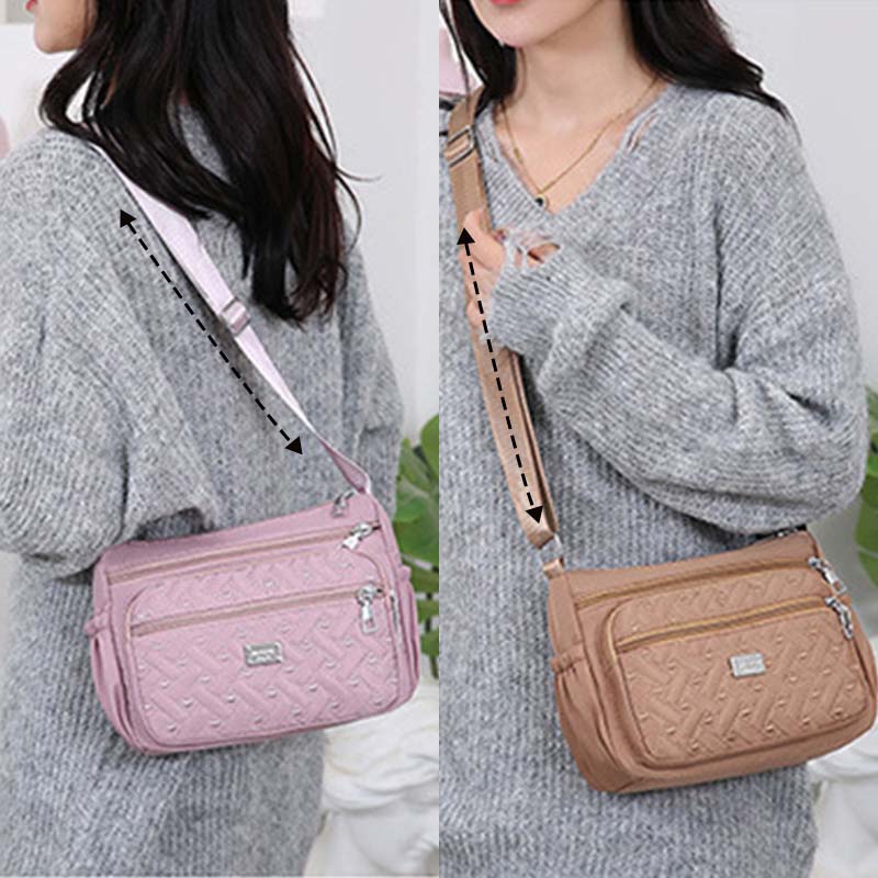 Bolso bandolera ligero e impermeable para mujer-ES