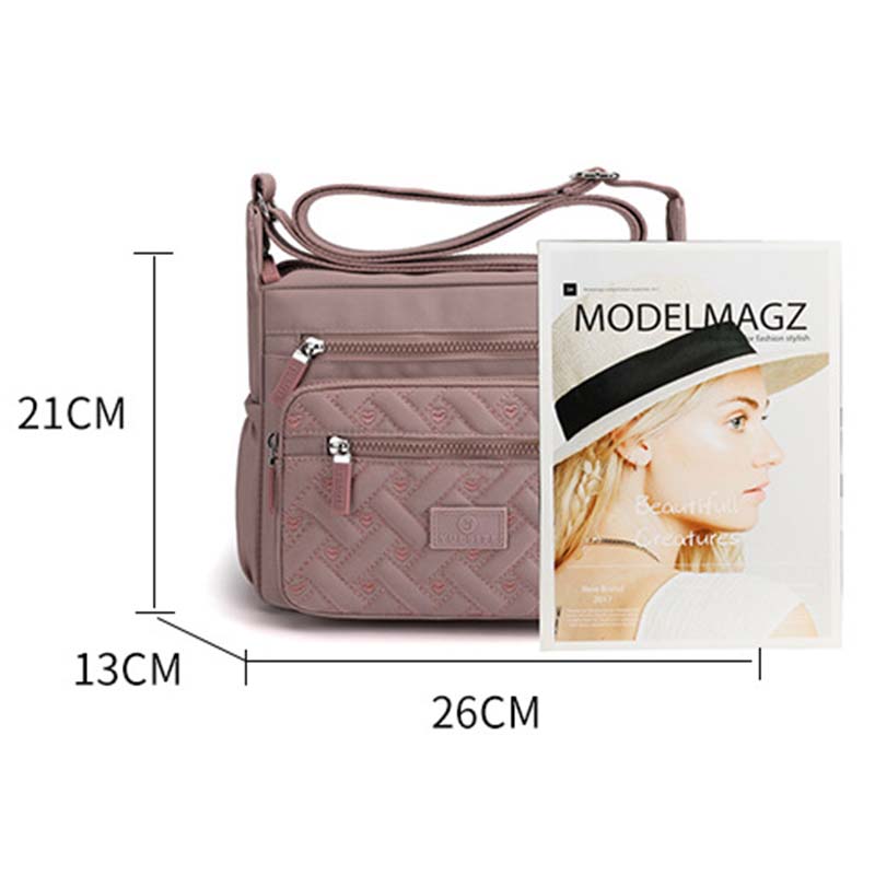 Bolso bandolera ligero e impermeable para mujer-ES