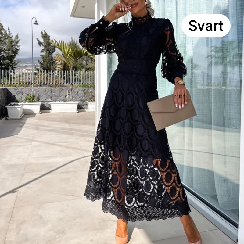 🛍️ Pikkade varrukatega elegantne pitskleit naistele-EE