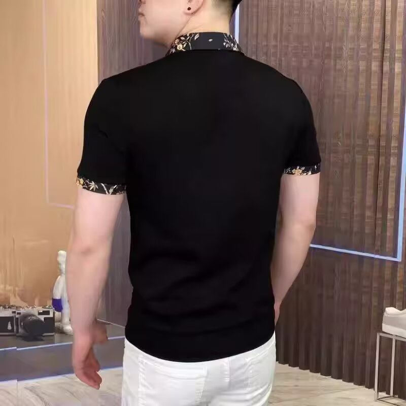 Camisa de manga corta para hombre con estampado-ES