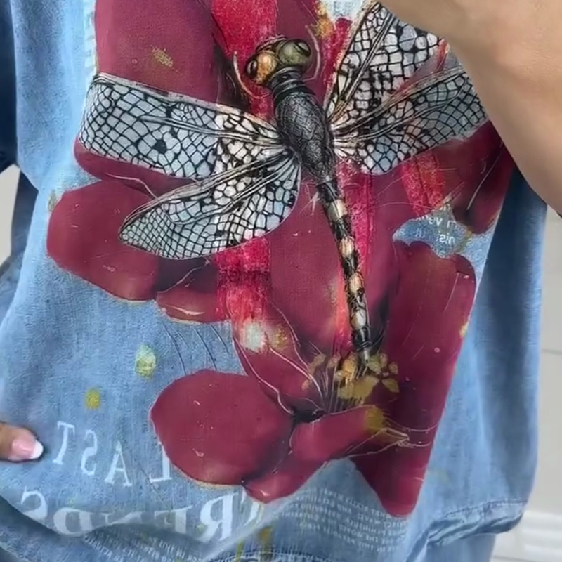 Conjunto estampado mujer, top y pantalón-ES