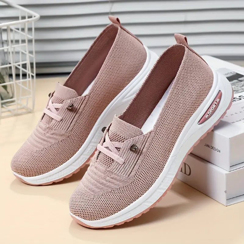 🔥Última venta 50% de descuento - zapatos para caminar cómodos, transpirables, antideslizantes y ortopédicos para mujer-ES