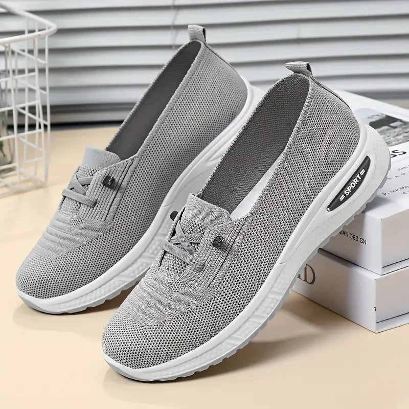 🔥Última venta 50% de descuento - zapatos para caminar cómodos, transpirables, antideslizantes y ortopédicos para mujer-ES