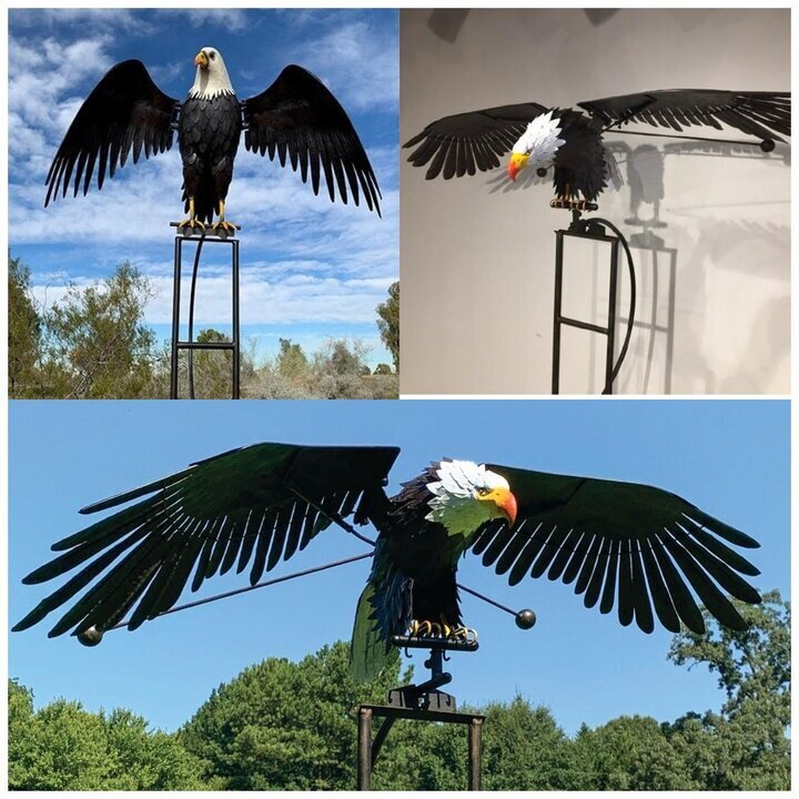 Arte de jardín: decoraciones de pájaros para jardín y patio-ES